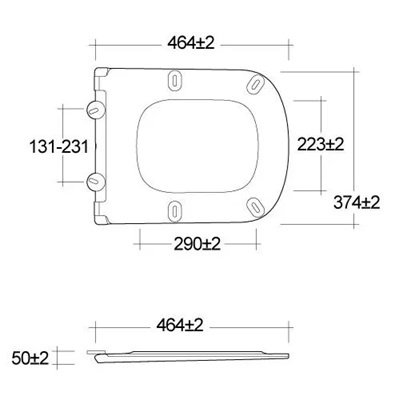 KLUDI RESA S сиденье c крышкой 27WCS53, с микролифтом, белый матовый