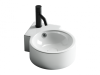 Ceramicanova Умывальник подвесной угловой Element  310*430*125мм