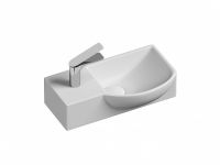 Ceramicanova Умывальник подвесной прямоугольный Element 400*220*120мм, чаша справа