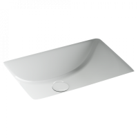 Ceramicanova Умывальник Era прямоугольный 515x380x195 встраиваемый снизу,с отверст.слива-перелива