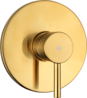 IO Sirio Встраиваемый смеситель для душа, браш.золото