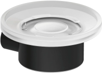 KLUDI VELA R  Мыльница черный матовый