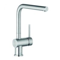 Смеситель для кухни KLUDI STEEL нержавеющая неполированная сталь