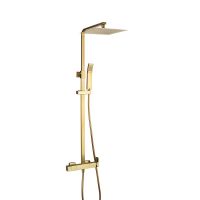 IO Душевая система Inverter C, брашированное золото