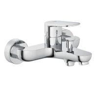 KLUDI X1 Смеситель для ванны с изливом с подключением шланга, хром