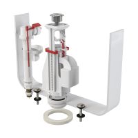 ALCAPLAST Арматура, выпускной комплект с двойной кнопкой, впускной механизм A18 1/2, хром