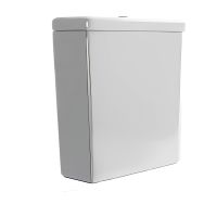 Ceramicanova Бачок для унитаза CUBIC Rimles, двойной смыв 3/6