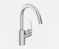 IS Смеситель для кухонной мойки CERAFLEX с высоким изливом, хром