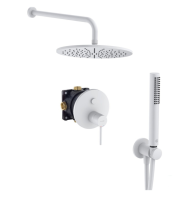 KLUDI BOZZ Душевой комплект (7 в 1), белый