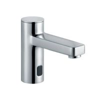 KLUDI ZENTA E Смеситель для раковины сенсорный, предв.установка.темп., 230V