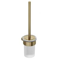 KLUDI VELA R Туалетный гарнитур подвесной (ершик), брашированное золото