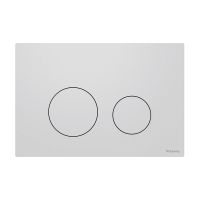 S240926 TECEspring loop Панель смыва пастиковая  для унитаза TECEspring loop, белая матовая