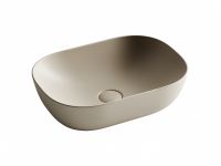 Ceramicanova Умывальник накладной прямоуг Element 455*325*135мм капучино мат.