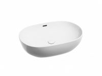 Ceramicanova Умывальник накладной овальный Element 610*420*155мм со сливом переливом