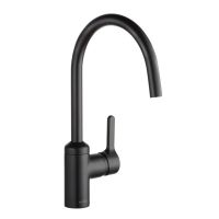 Смеситель для кухни KLUDI BOZZ черный матовый