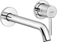 KLUDI BOZZ Комплект наст. смес. умыв. 2 отв. 230 мм + внутренняя часть 38243