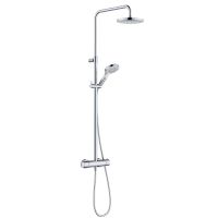 Душевая система KLUDI DIVE DUAL SHOWER SYSTEM с термостатом sDive  