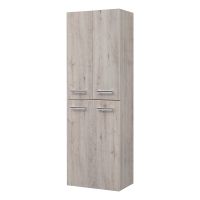 77.0302D Пенал Dreja, 50см, универс., повдвес./напол. 4 дв., 4 ст.полки, дуб кантри