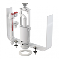 ALCAPLAST Арматура, выпускной комплект со стоп кнопкой, впускной механизм А17 1/2