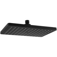 Верхний душ CLEVER NINE XTREME, 260х190, черный матовый