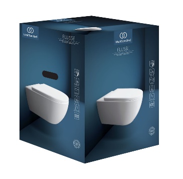 IS ELLISSE Подвесной безободковый унитаз с сиденьем, крышкой с функцией плавного закрытия, крепежом