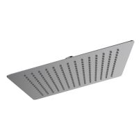 Верхний душ CLEVER SLIM INOX AIR , 300X300, нерж. сталь, оружейная сталь
