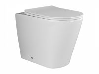 Ceramicanova Унитаз соло HIGHLIGHT Rimless, с крепежом, с сиденьем-крышкой с микролифтом