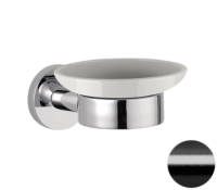 Мыльница Remer Guest GS10CFP, черный брашированный хром