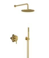 KLUDI BOZZ Комплект для душа  (7 в 1), Brushed Gold 