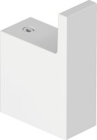 KLUDI-VELA C  крючок, белый матовый