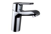 CLEVER S12 ELEGANCE Смеситель для раковины 100 мм, ec1, хром