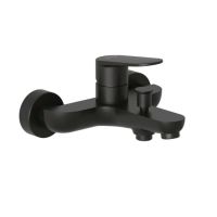 KLUDI X1 Смеситель для ванны с изливом с подключением шланга, черный матовый