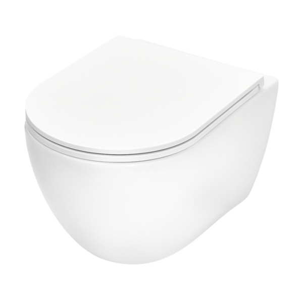 Комплект TECEspring, панель смыва с кругл кнопками, хром глянц., унитаз модель R