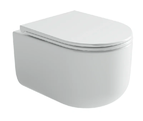 Комплект Подвесной унитаз Ulma Rimless + Система инсталляции Balance кнопка Circle, хром глянцевый