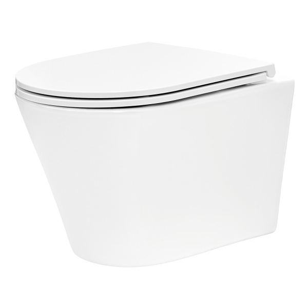 Комплект TECEspring, панель смыва с кругл кнопками, черный матовый, унитаз модель K