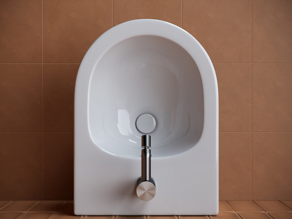 Ceramicanova Биде подвесное Forma, отверстие под смеситель, с крепежом для скрытого монтажа