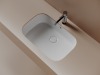 Ceramicanova Умывальник Era прямоугольный 570x395x195 встраиваемый снизу, с отверст.слива-перелива