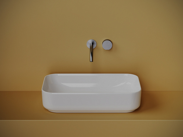Ceramicanova Умывальник накладной прямоугольный Element 605*375*145мм