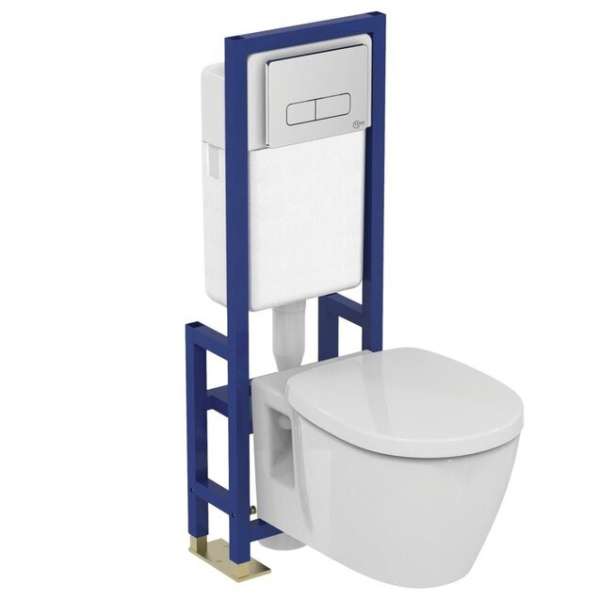 IS CONNECT Подвесной унитаз, глубокий смыв, без крепежа