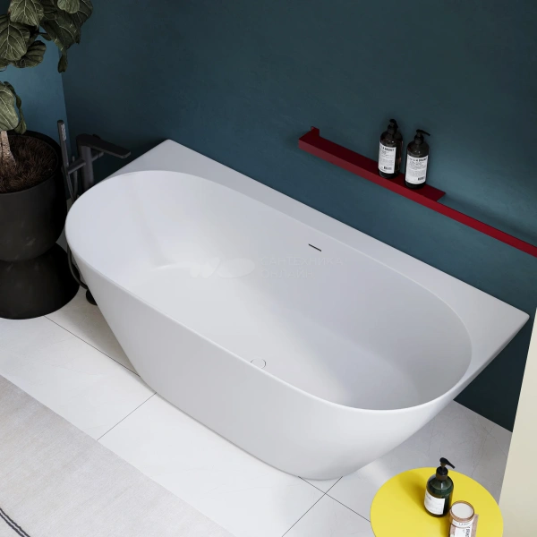 Ванна Kupala OBEREG пристенная 1700x800x610мм белый матовый