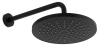 Душевая система Remer Energy EY09S02MD25NOVB, черный матовый
