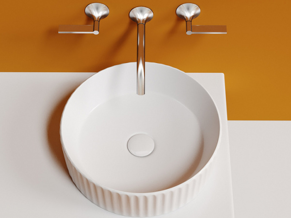 Ceramicanova Умывальник накладной круглый Element 360*360*115мм