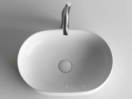 Ceramicanova Умывальник накладной овальный Element 600*415*135мм