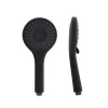 Ручной душ CLEVER UP! URBAN,Ø110, 3 реж., ABS, черный матовый