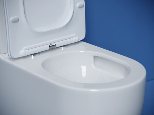 Напольный пристенный унитаз Metropol смыв Торнадо белый CN4001T