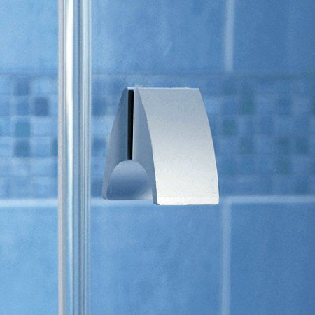Душевая дверь RAVAK Pivot PDOP2-120 блестящий профиль, прозрачное стекло