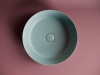 Ceramicanova Умывальник накладной круглый Element 390*390*120мм, зеленый мат.