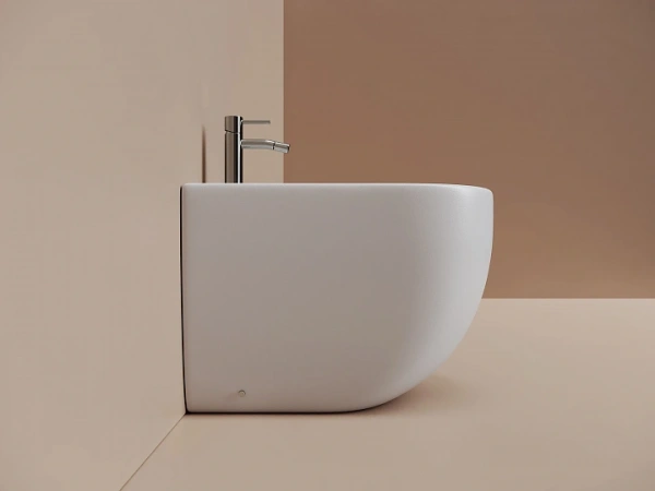 Ceramicanova Биде напольное Метрополь (Metropol) белый матовый