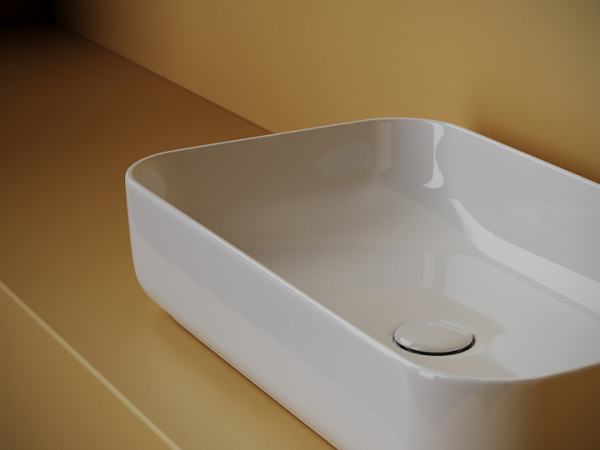 Ceramicanova Умывальник накладной прямоугольный Element 605*375*145мм