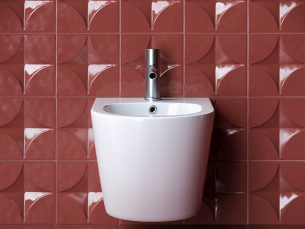 Ceramicanova Биде подвесное Forma, с керамическим донным клапаном, 1 отв под смеситель, с крепежом